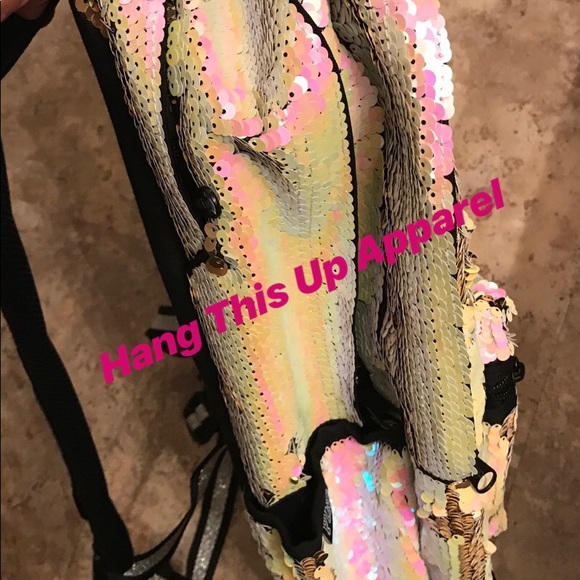 VS PINK BLING CAMPUS BACKPACK - Picture 4 of 5